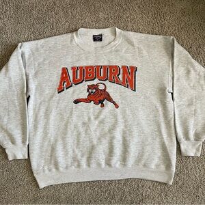 Jansport 90s Vintage VTG Auburn Tiger Made In USA Pullover Sweater